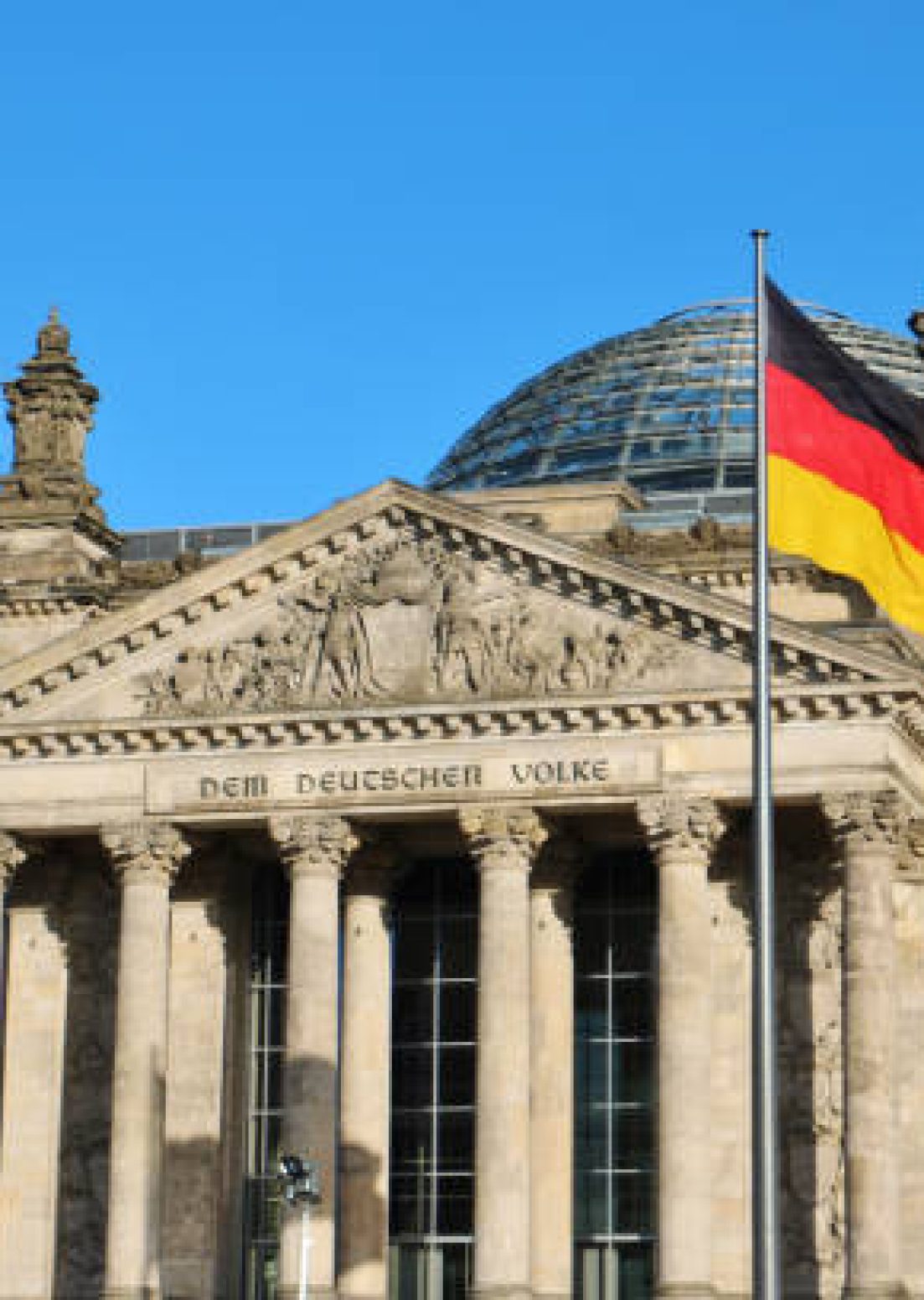 Panorama View of the German national parliament